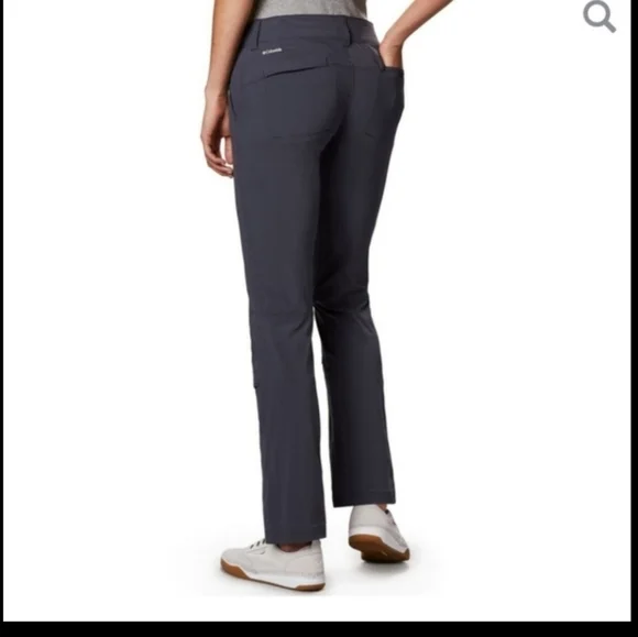Columbia Pants Hiking Travel UPF Water Stain Resistant Saturday Trail sz 12 - Picture 2 of 12